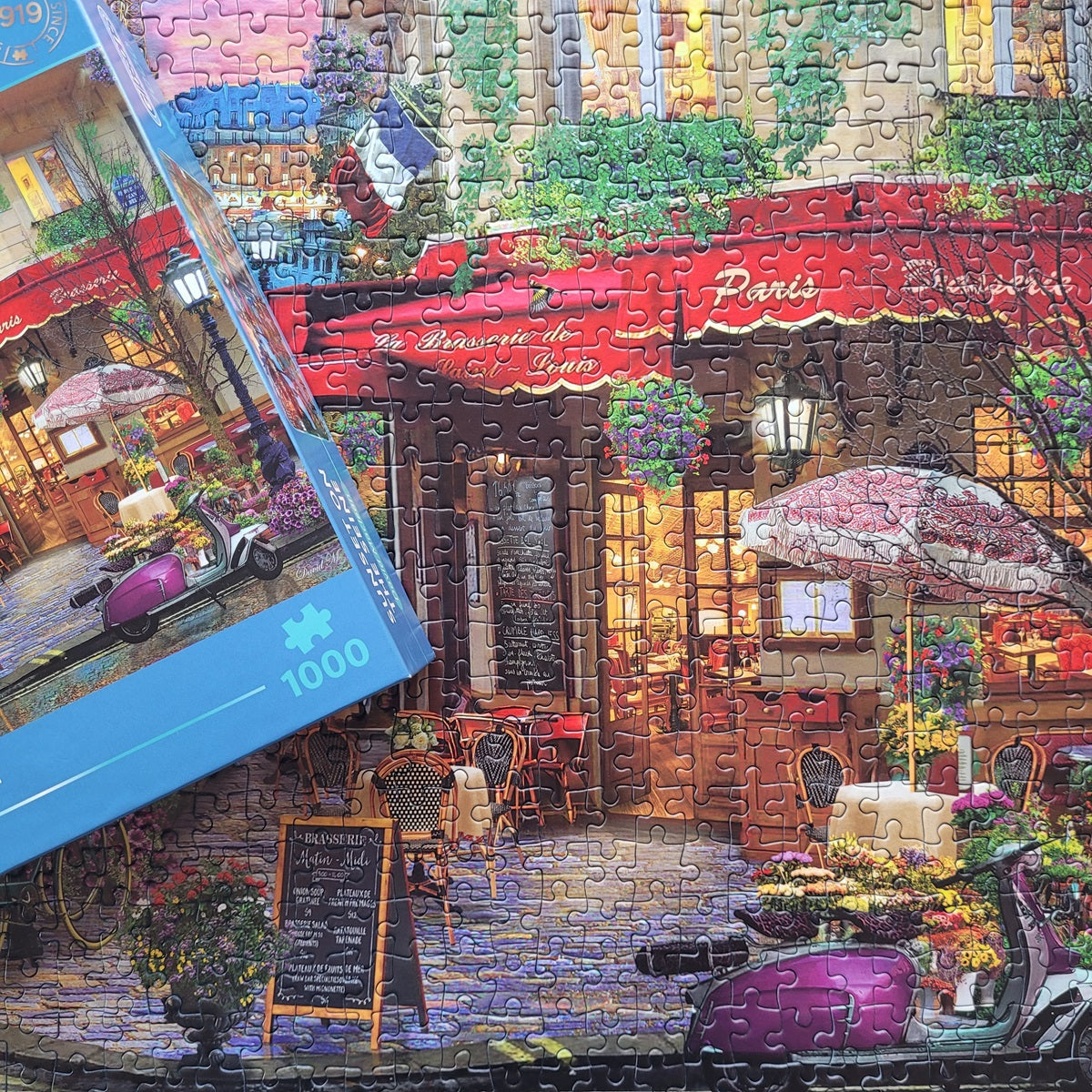 gibsons-sunset-on-the-seine-puzzle-1000-teile-paris image 3
