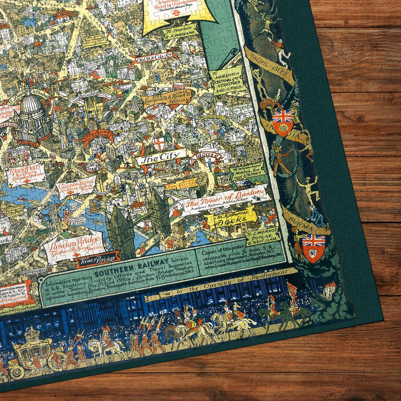gibsons-london-town-southern-railway-puzzle-1000-teile-karte image 3
