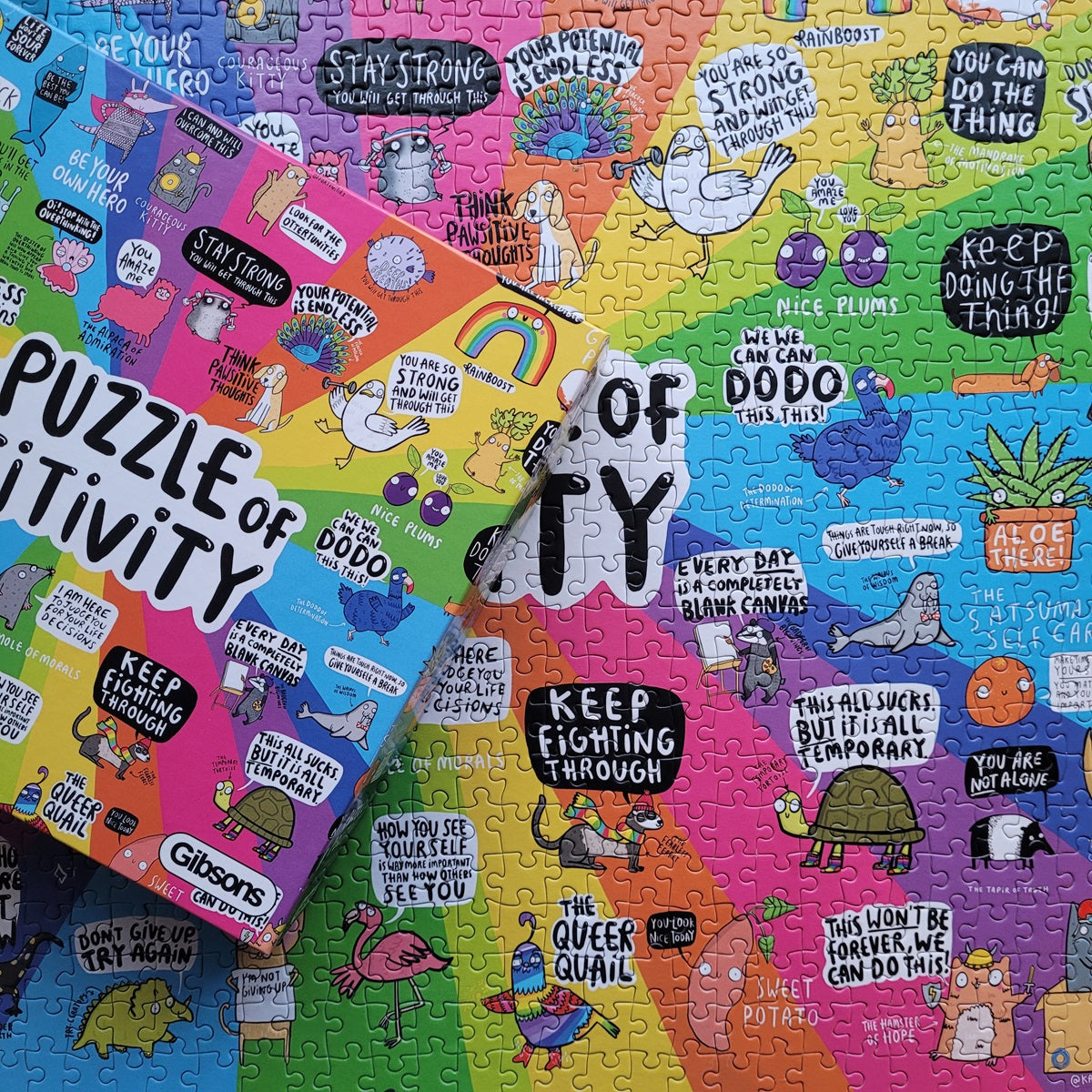 gibsons-puzzle-of-positivity-puzzle-1000-teile-humor image 3