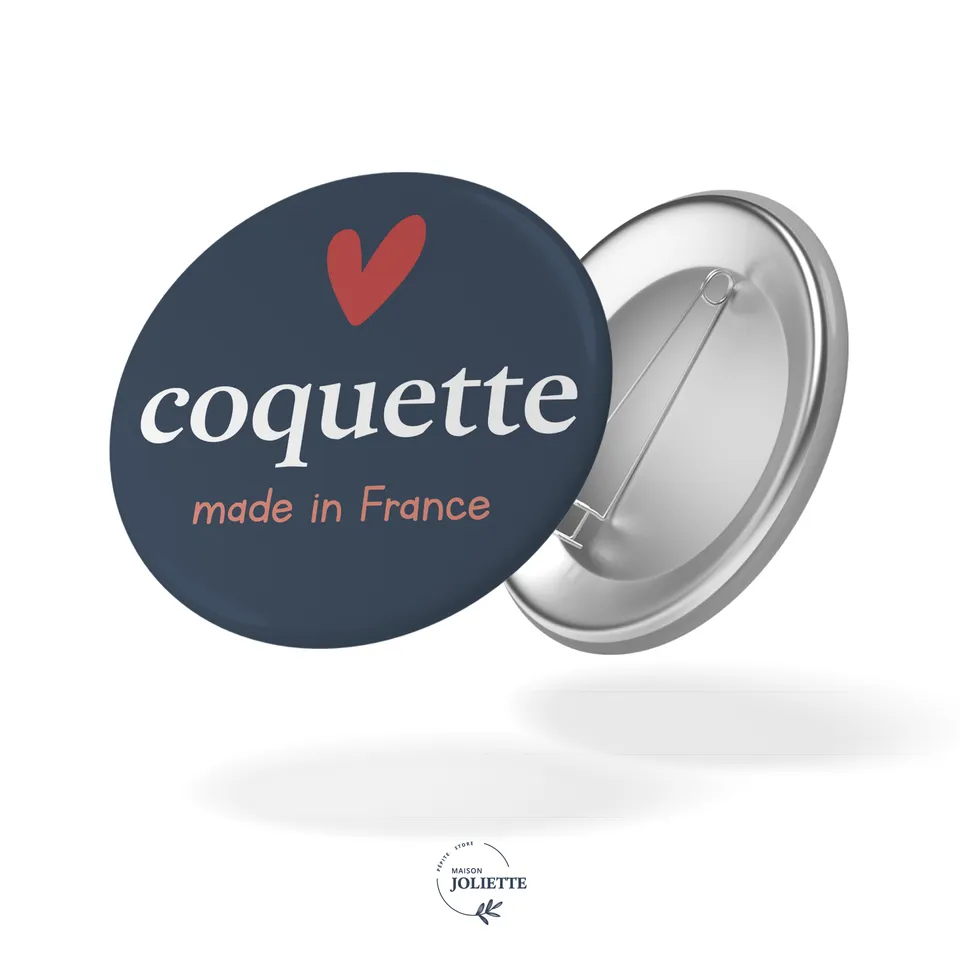 maison-joliette-coquette-button-anstecker-32-mm-matt image 1