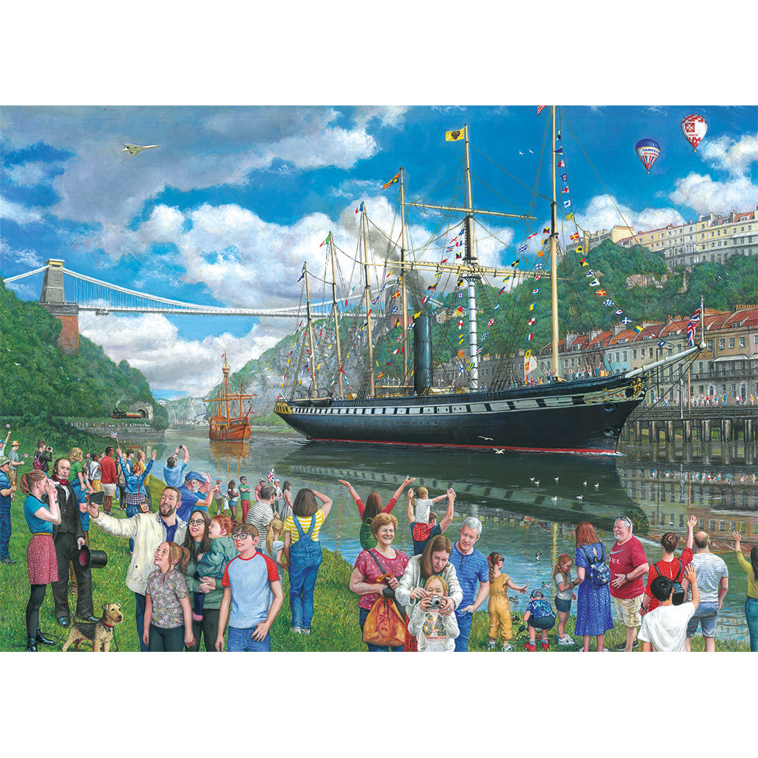 gibsons-ss-great-britain-odyssey-puzzle-1000-teile-schiff image 4