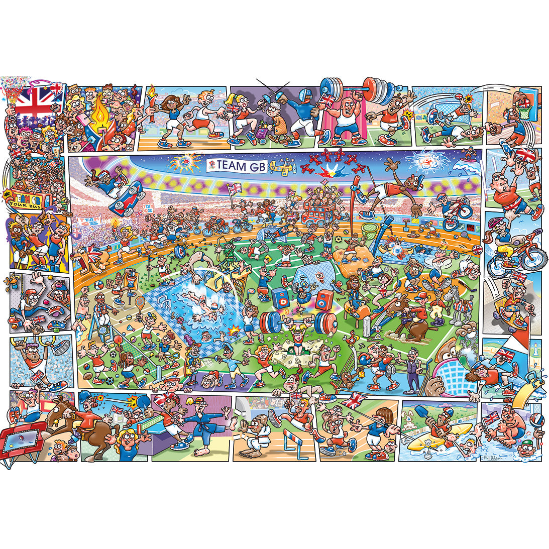 gibsons-medals-in-the-making-1000-teile-puzzle-sport image 4