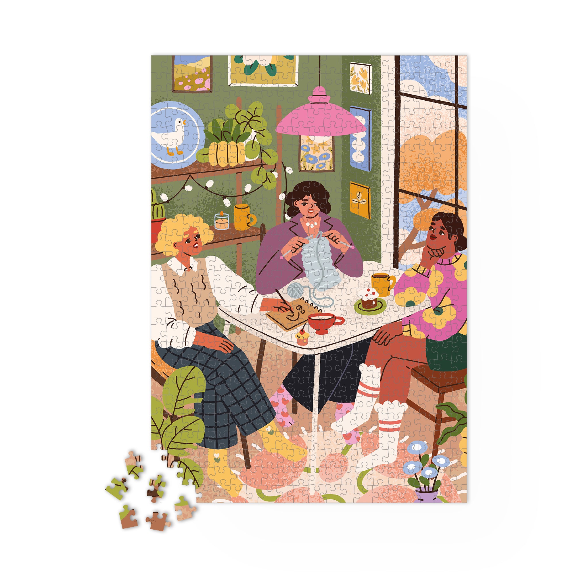 maison-joliette-puzzles-les-copines-1000-teile-puzzle-49x68-cm image 1