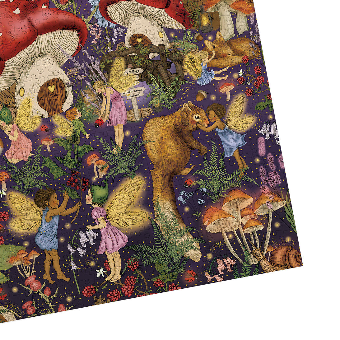 gibsons-art-file-fairytale-puzzle-1000-teile-feenwald image 8