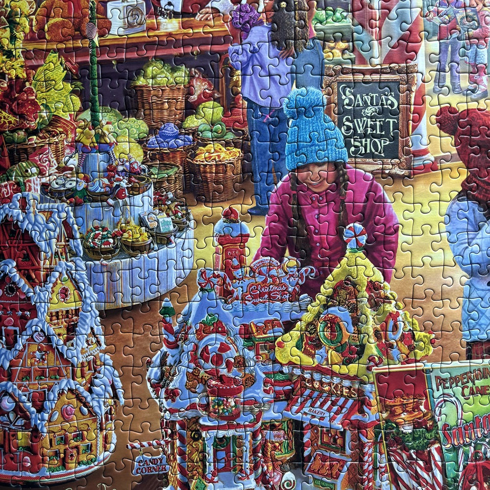 gibsons-santa-s-sweetshop-puzzle-1000-teile-weihnachten image 2