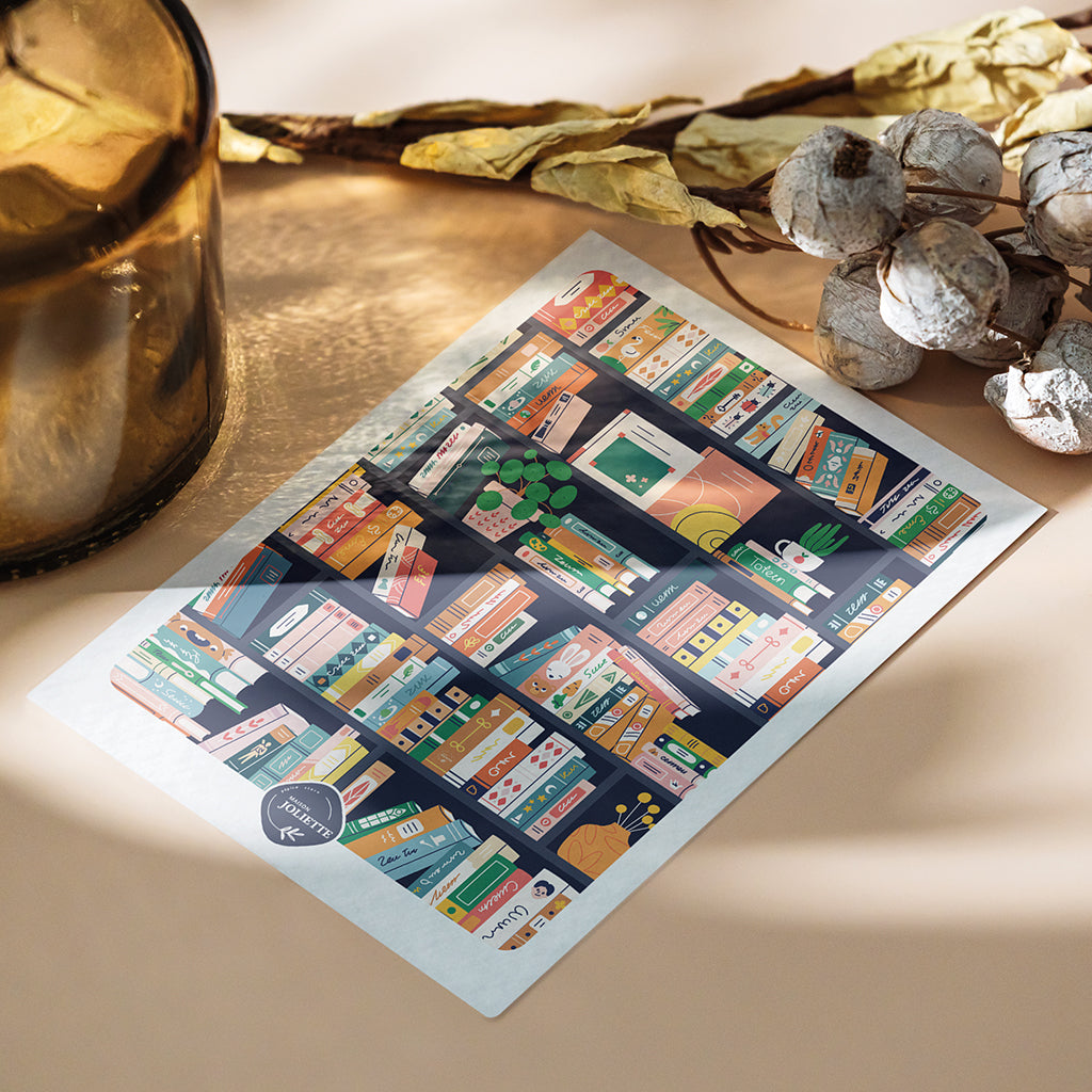 maison-joliette-book-lovers-postkarte-mit-umschlag image 7