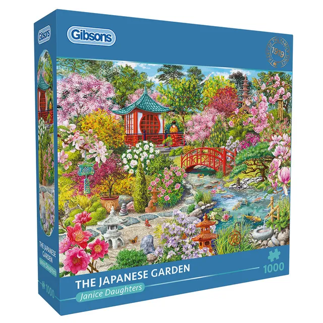 gibsons-the-japanese-garden-puzzle-1000-teile-japan image 1