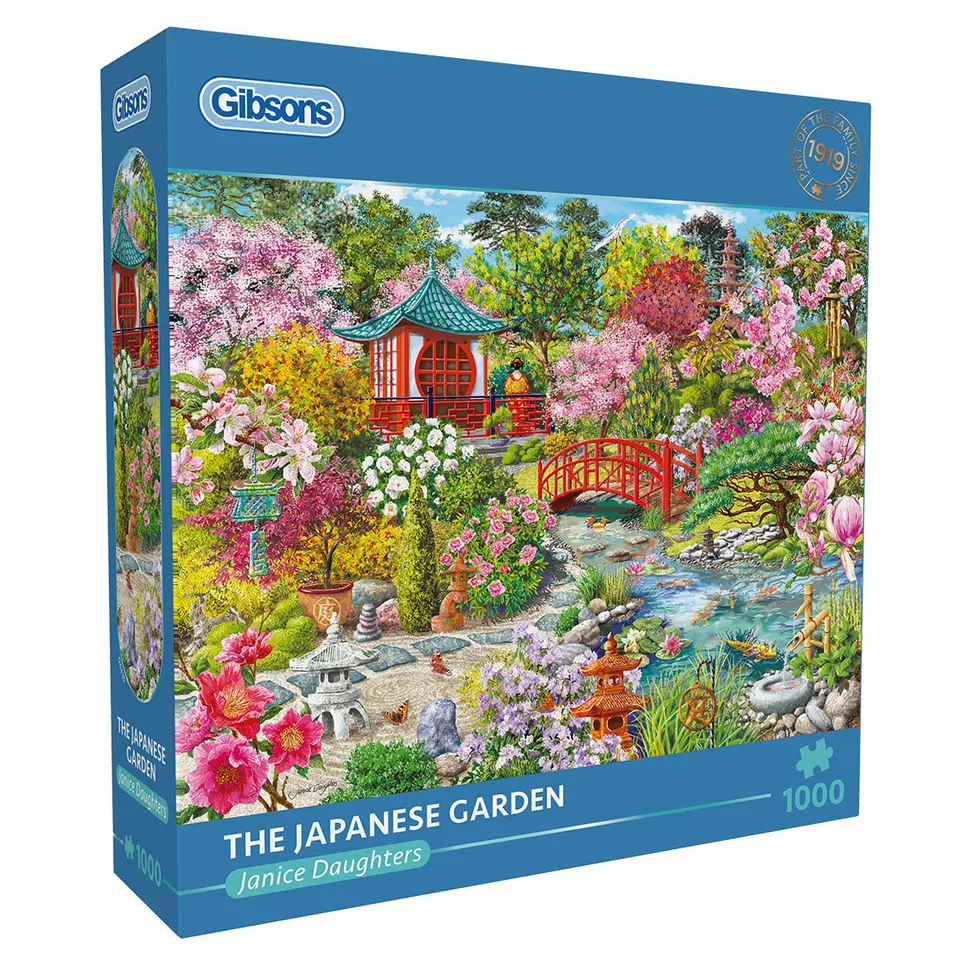 gibsons-the-japanese-garden-puzzle-1000-teile-japan image 1