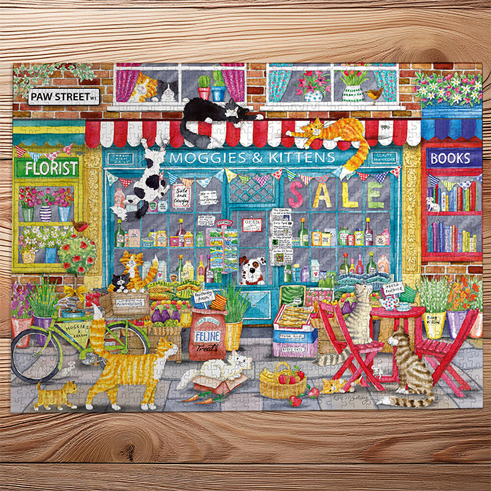 gibsons-moggies-kittens-puzzle-1000-teile-katzenmotiv image 3