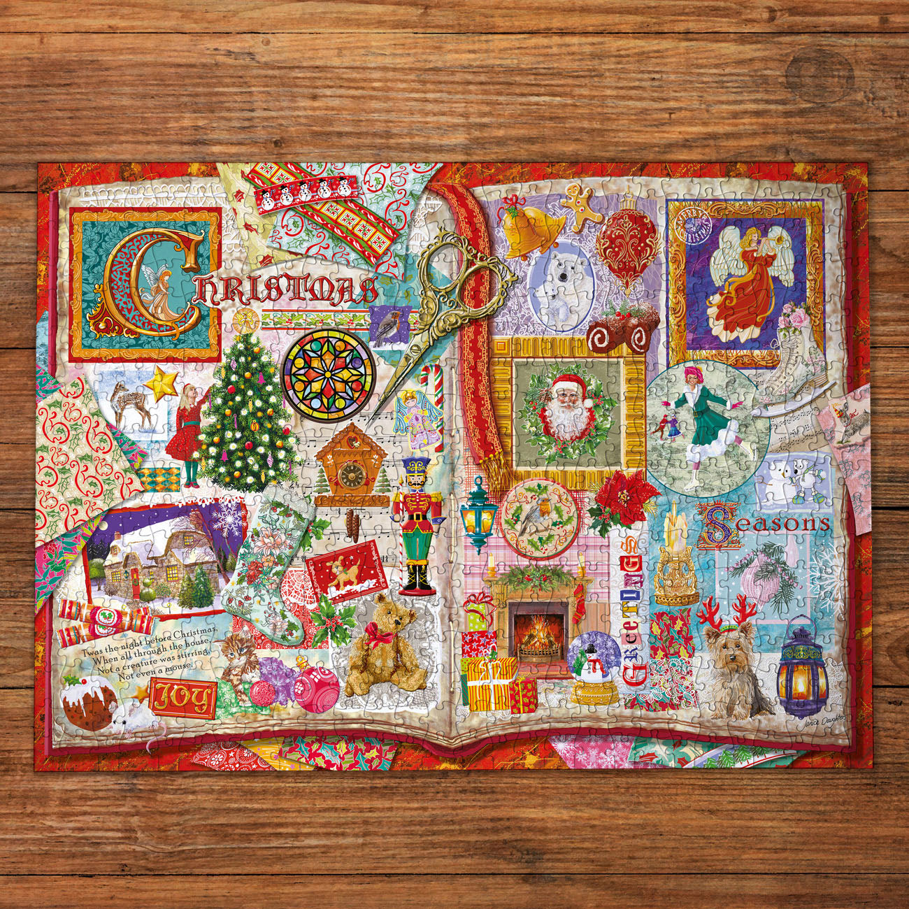 gibsons-christmas-memories-puzzle-500-xl-weihnachten image 2