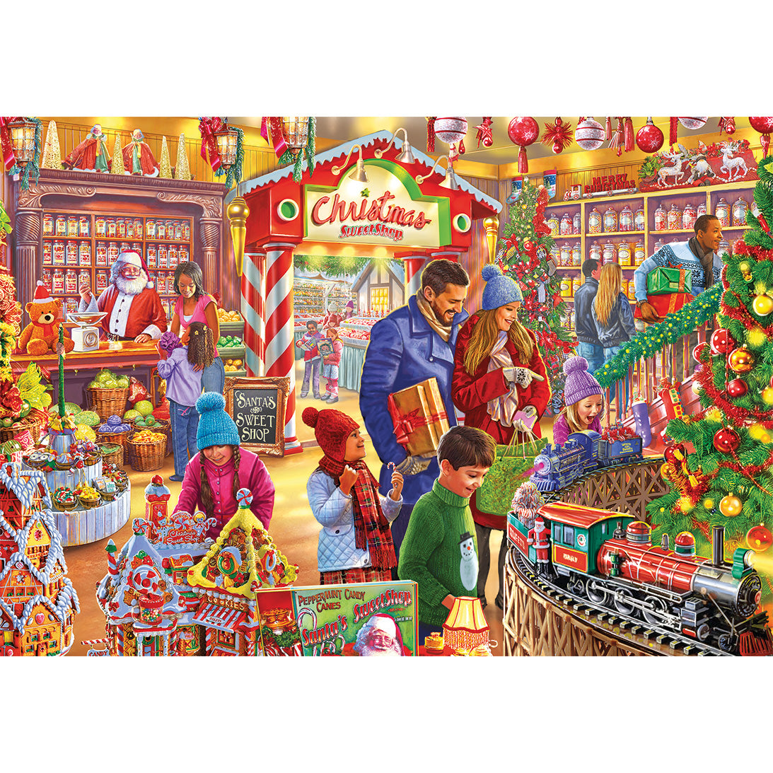 gibsons-santa-s-sweetshop-puzzle-250-xl-teile-weihnachten image 5