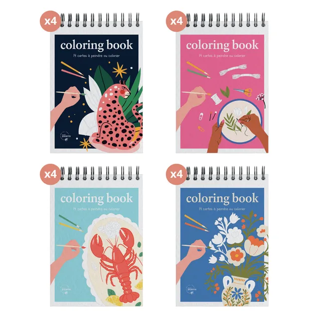 maison-joliette-coloring-book-a6-malbuch-16er-pack-mix-2 image 1