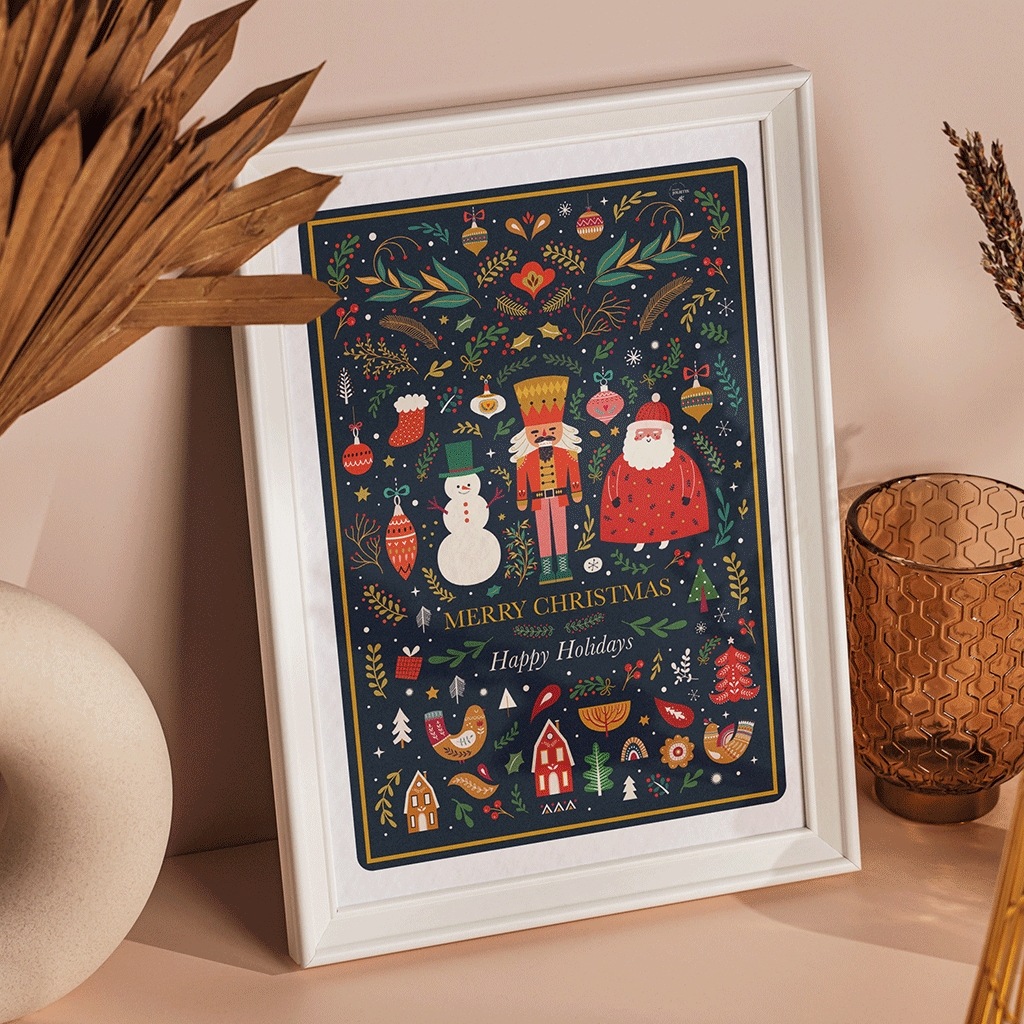 maison-joliette-affiches-casse-noisette-poster-a4-relief image 5