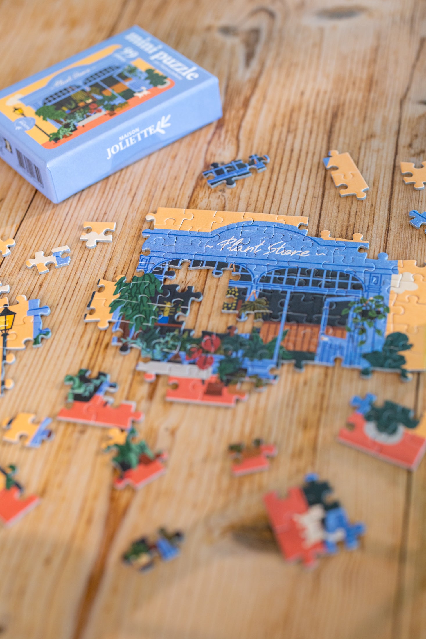 maison-joliette-plant-store-minipuzzle-99-teile-10-5x14-8 image 2