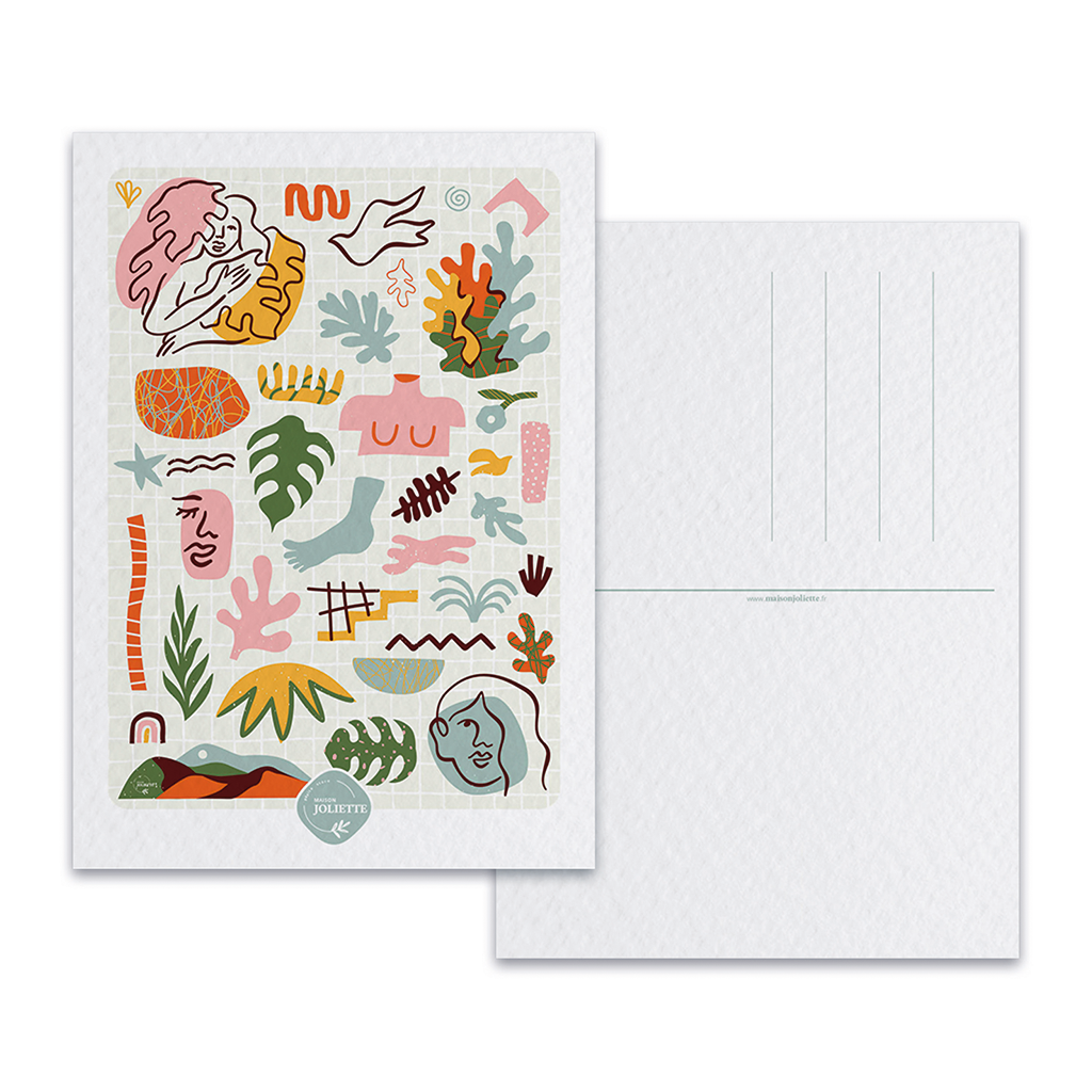 maison-joliette-cartes-postales-coup-d-clat-postkarte-mit-umschlag image 2