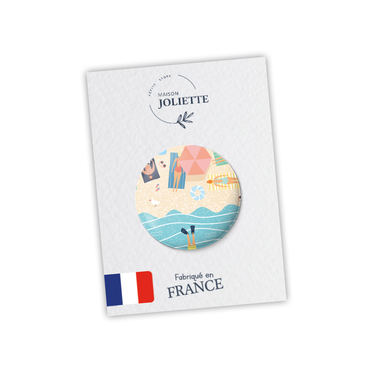 maison-joliette-chill-plouf-plage-button-32-mm-matt image 2