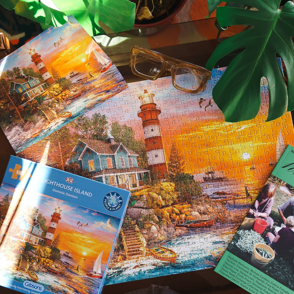 gibsons-lighthouse-island-puzzle-500-teile-leuchtturm image 3