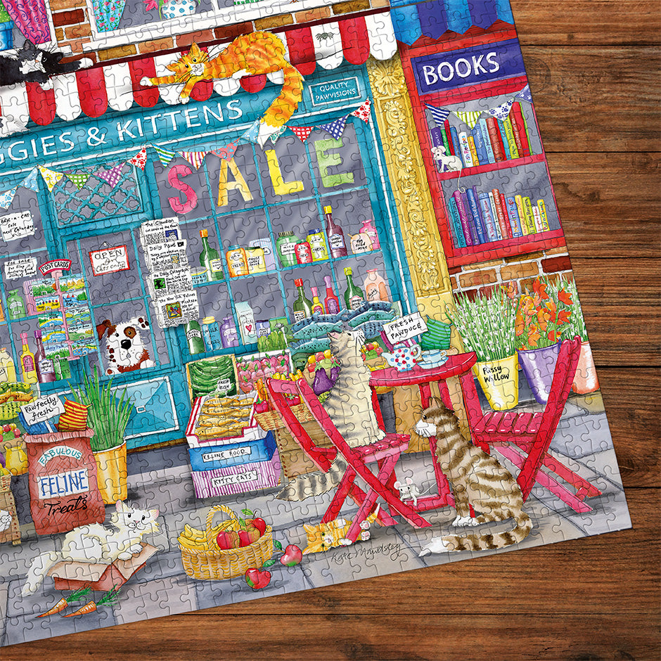 gibsons-moggies-kittens-puzzle-1000-teile-katzenmotiv image 2