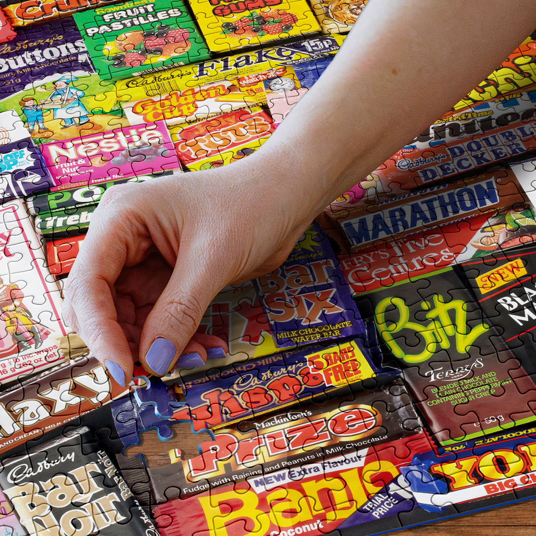 gibsons-sweet-memories-of-the-1980s-puzzle-1000-teile-retro image 2