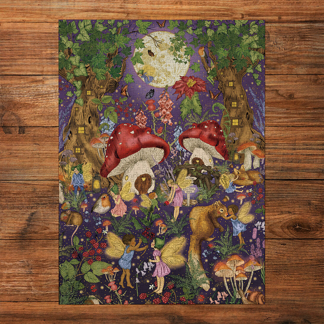gibsons-art-file-fairytale-puzzle-1000-teile-feenwald image 2
