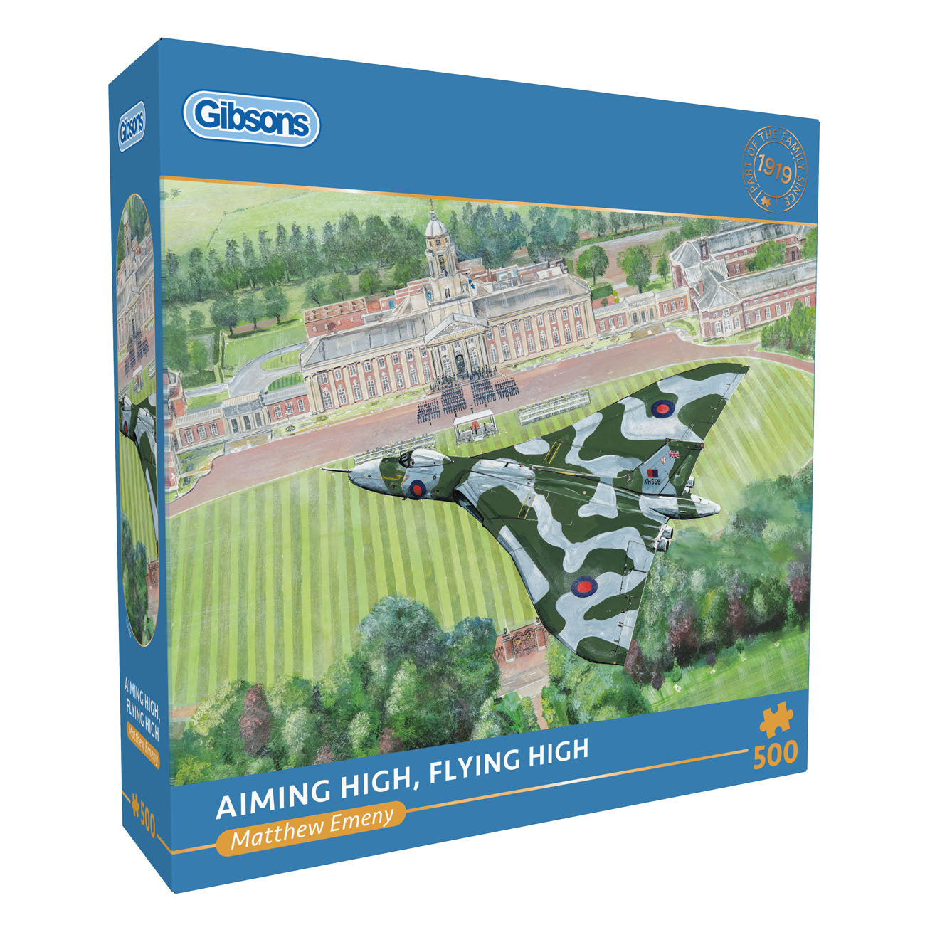 gibsons-aiming-high-flying-high-puzzle-500-teile-flugzeuge image 1
