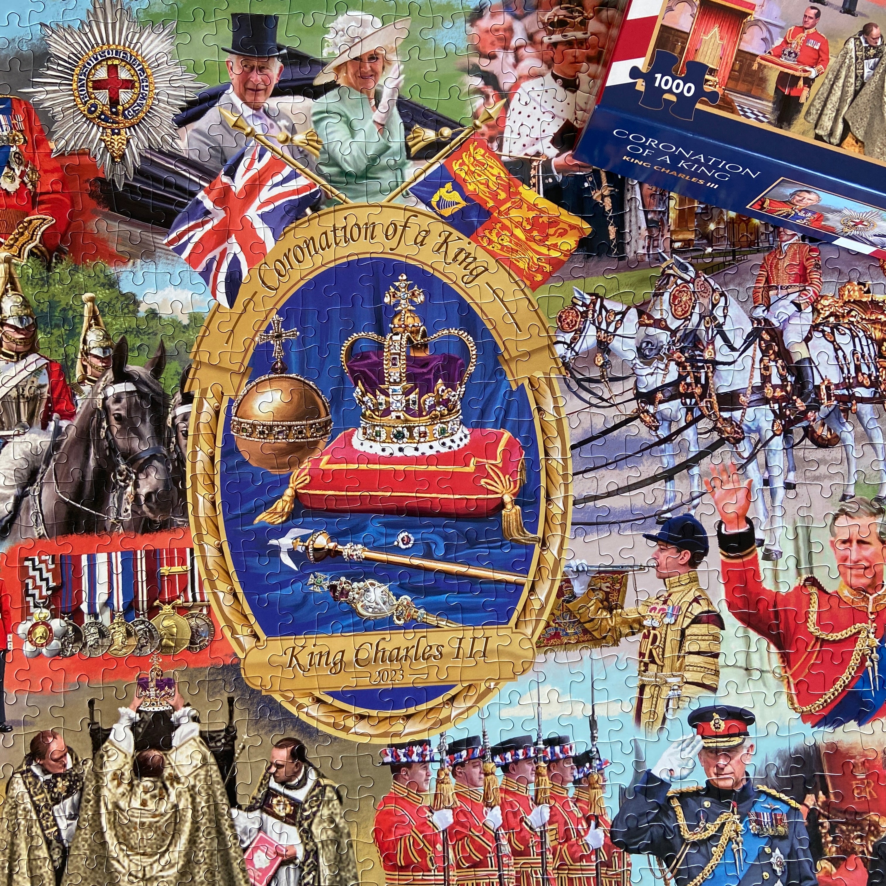 gibsons-coronation-of-a-king-puzzle-1000-teile-royal image 4