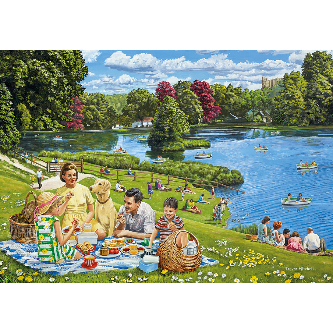 gibsons-day-out-with-family-puzzle-4x500-teile-nostalgie image 8
