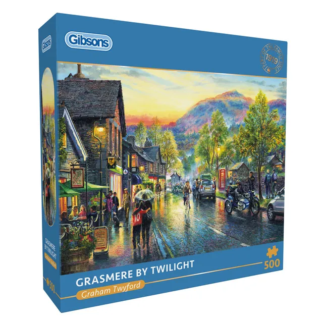 gibsons-grasmere-by-twilight-puzzle-500-teile-landschaft image 1