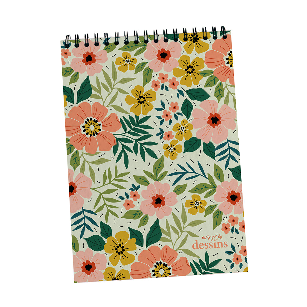maison-joliette-floraison-skizzenbuch-15x21-cm-300g-blanko image 1