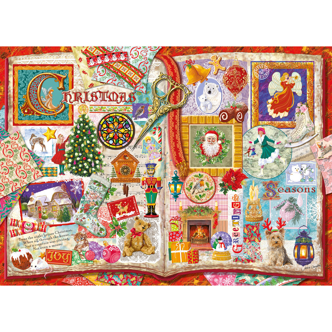 gibsons-christmas-memories-puzzle-500-xl-weihnachten image 7