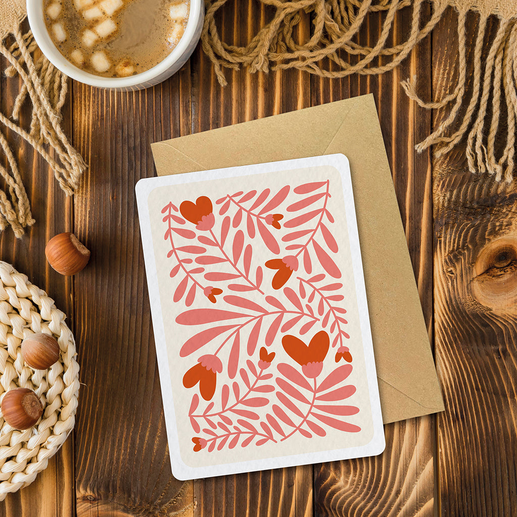 maison-joliette-cartes-postales-love-coeurs-roses-postkarte-a6 image 6