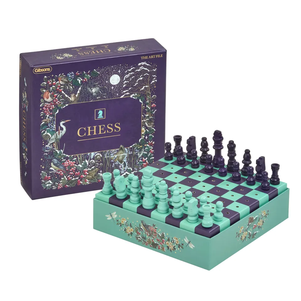 gibsons-the-art-file-chess-schachspiel-holz-reise image 1