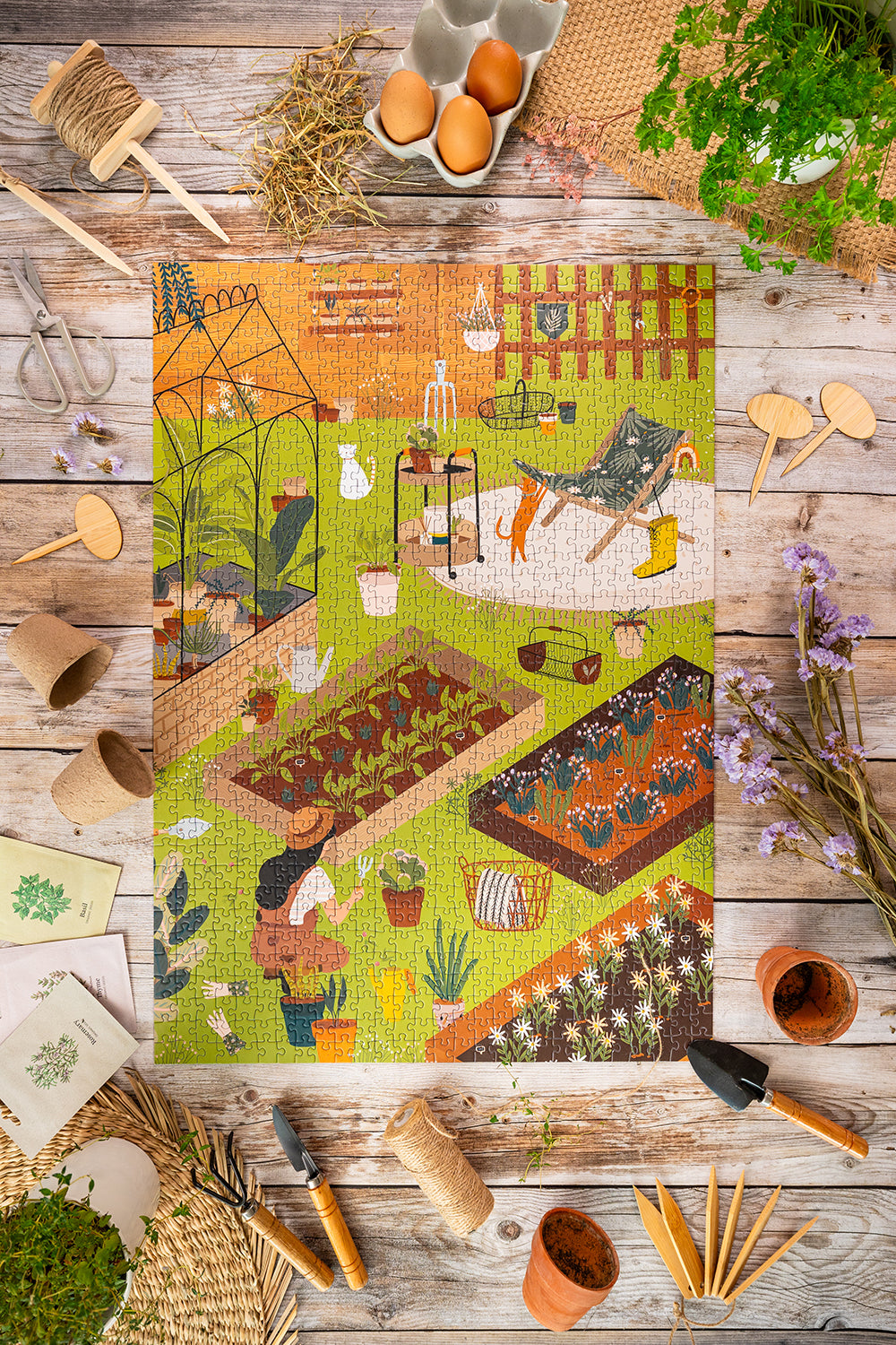 maison-joliette-jardin-secret-puzzle-1000-teile-49x68-cm image 2