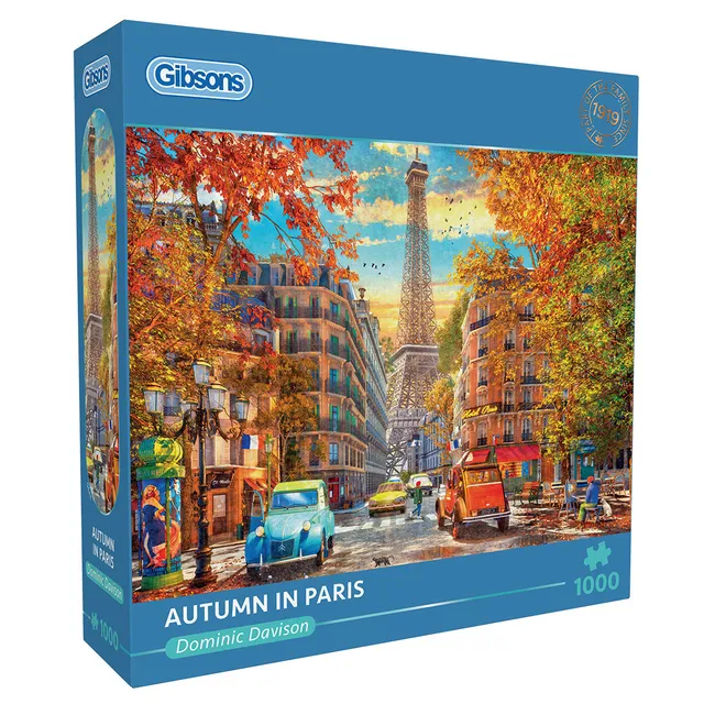 gibsons-autumn-in-paris-puzzle-1000-teile-eiffelturm image 1
