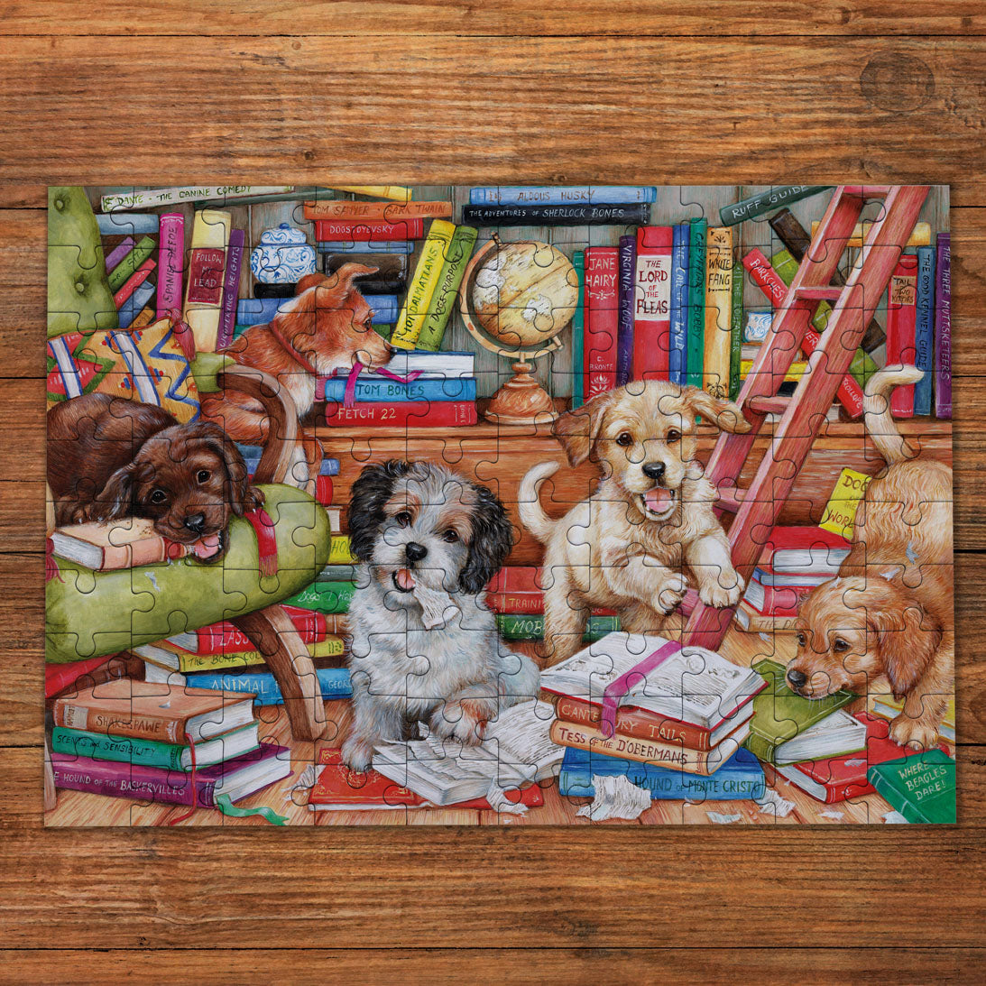 gibsons-shaggy-dog-story-puzzle-100-xxl-hunde image 4