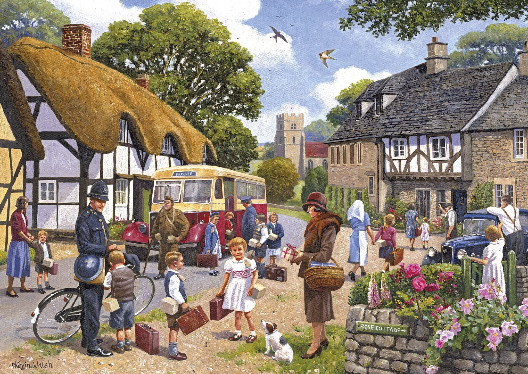 gibsons-the-evacuees-puzzle-4x500-teile-nostalgie image 6
