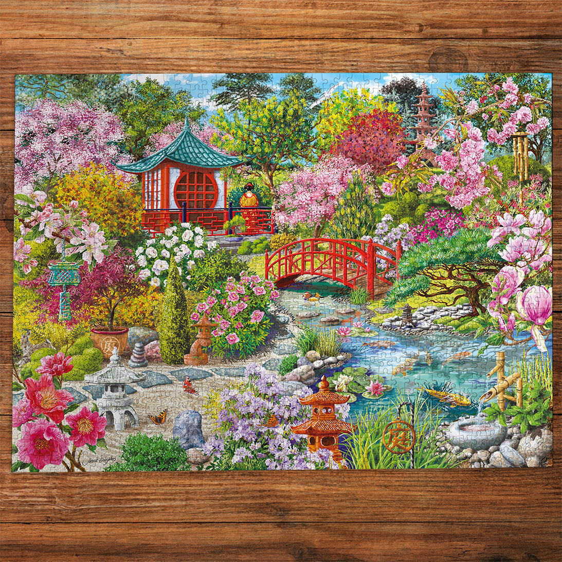 gibsons-the-japanese-garden-puzzle-1000-teile-japan image 3