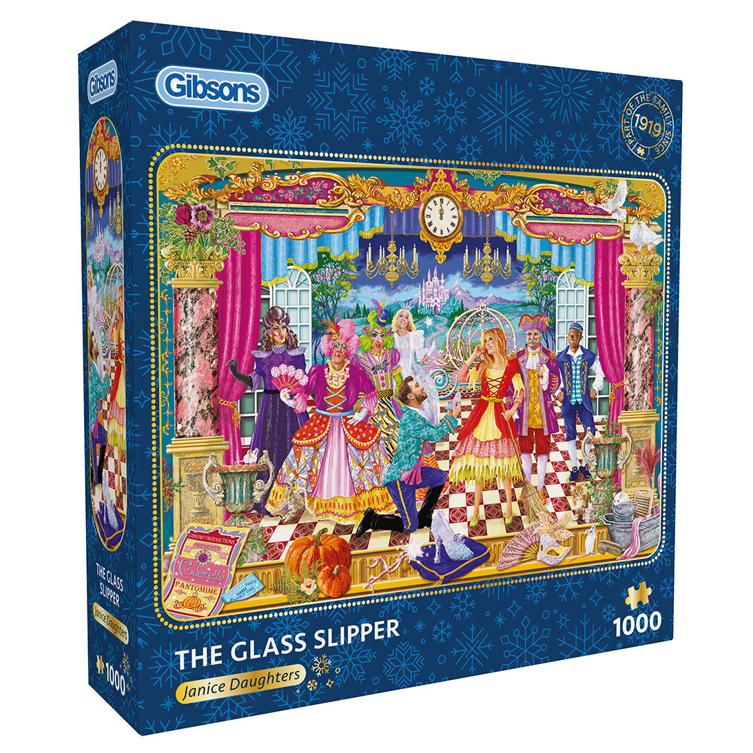 gibsons-the-glass-slipper-1000-teile-puzzle-weihnachten image 1