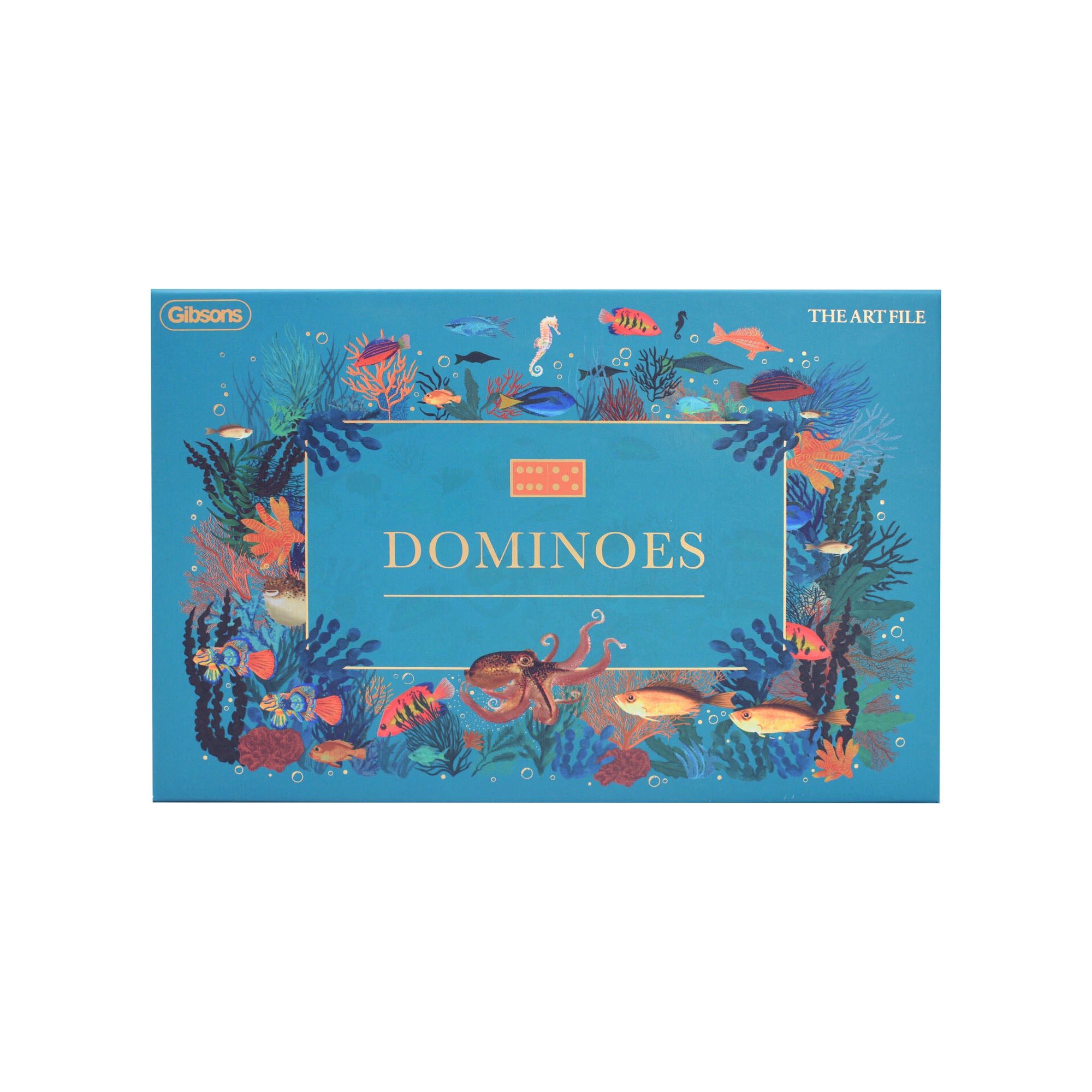 gibsons-the-art-file-dominoes-domino-spiel-28-steine image 8