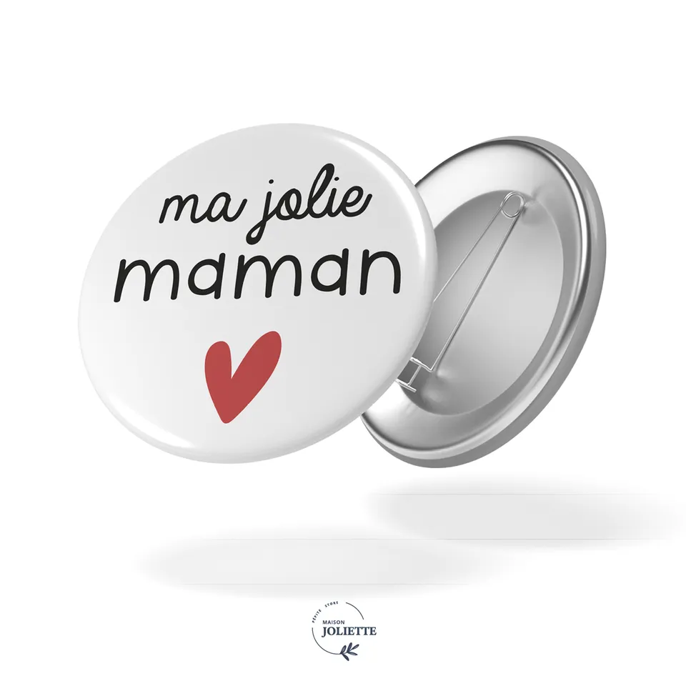 maison-joliette-badges-button-love-ma-jolie-maman-32-mm image 1