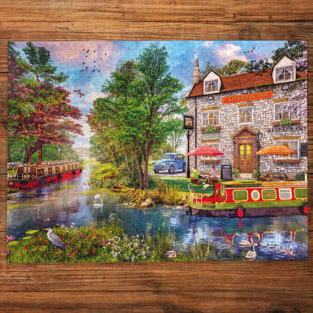 gibsons-riverside-inn-1000-teile-puzzle-landschaft image 2