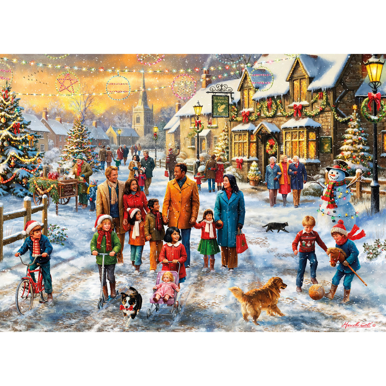gibsons-a-christmas-wander-puzzle-1000-teile-limitiert image 8