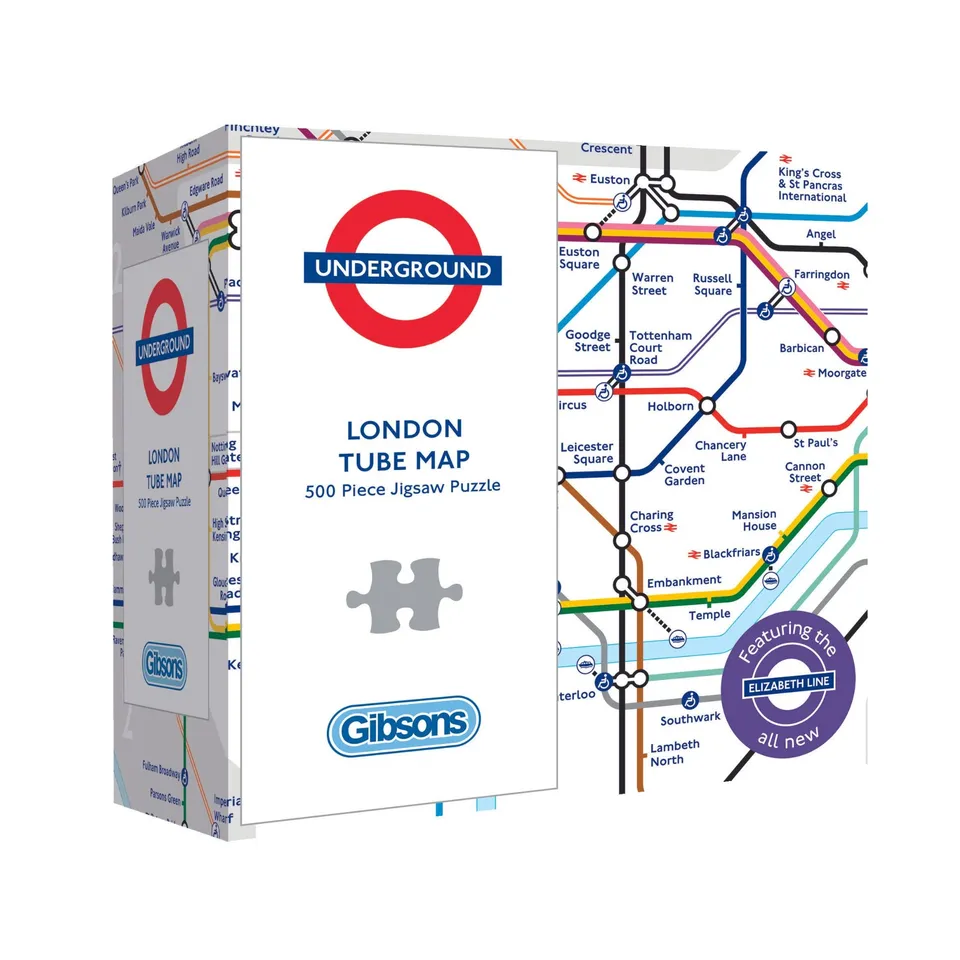 gibsons-tfl-london-tube-map-puzzle-500-teile image 1