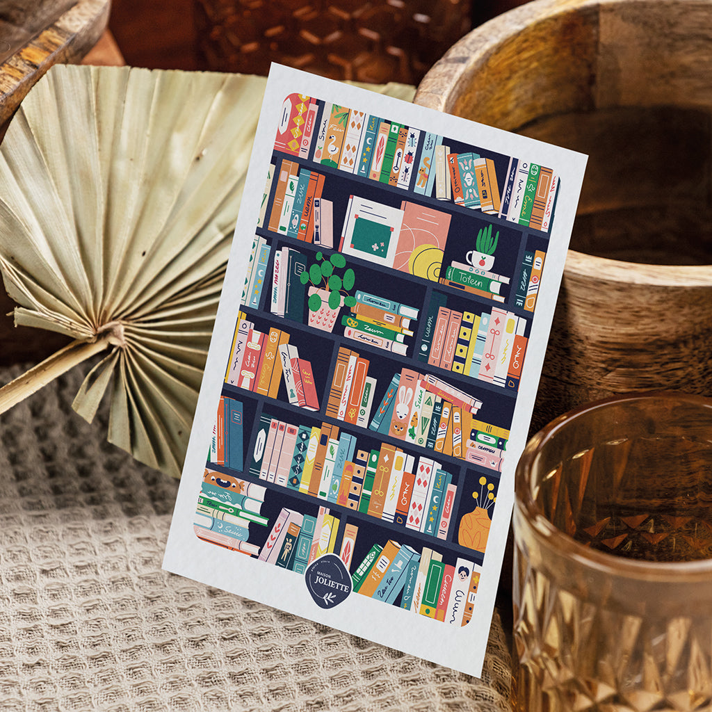 maison-joliette-book-lovers-postkarte-mit-umschlag image 6
