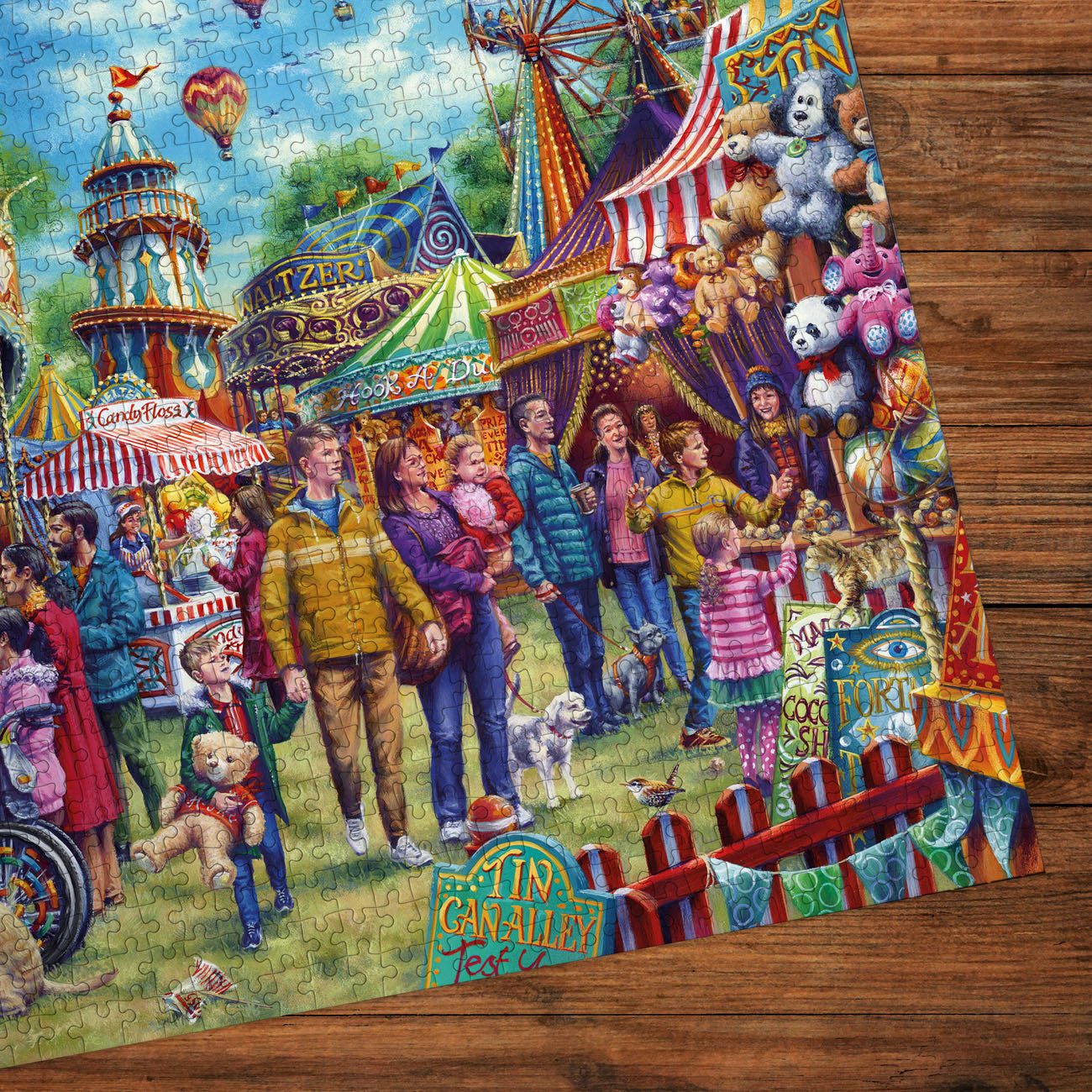 gibsons-fun-at-the-fair-puzzle-1000-teile-jahrmarkt image 3
