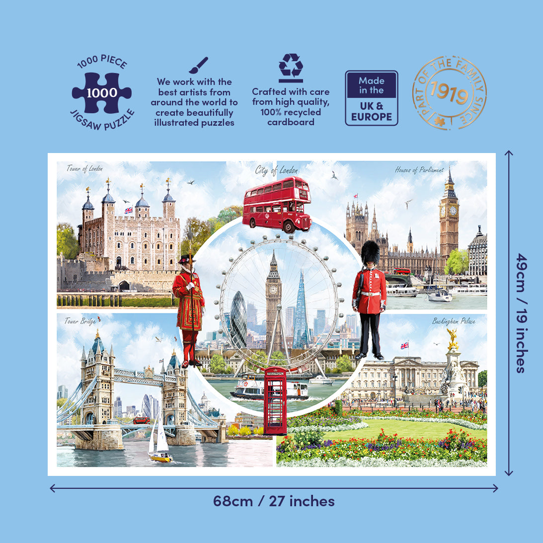 gibsons-a-look-at-london-1000-teile-puzzle-stadt image 4