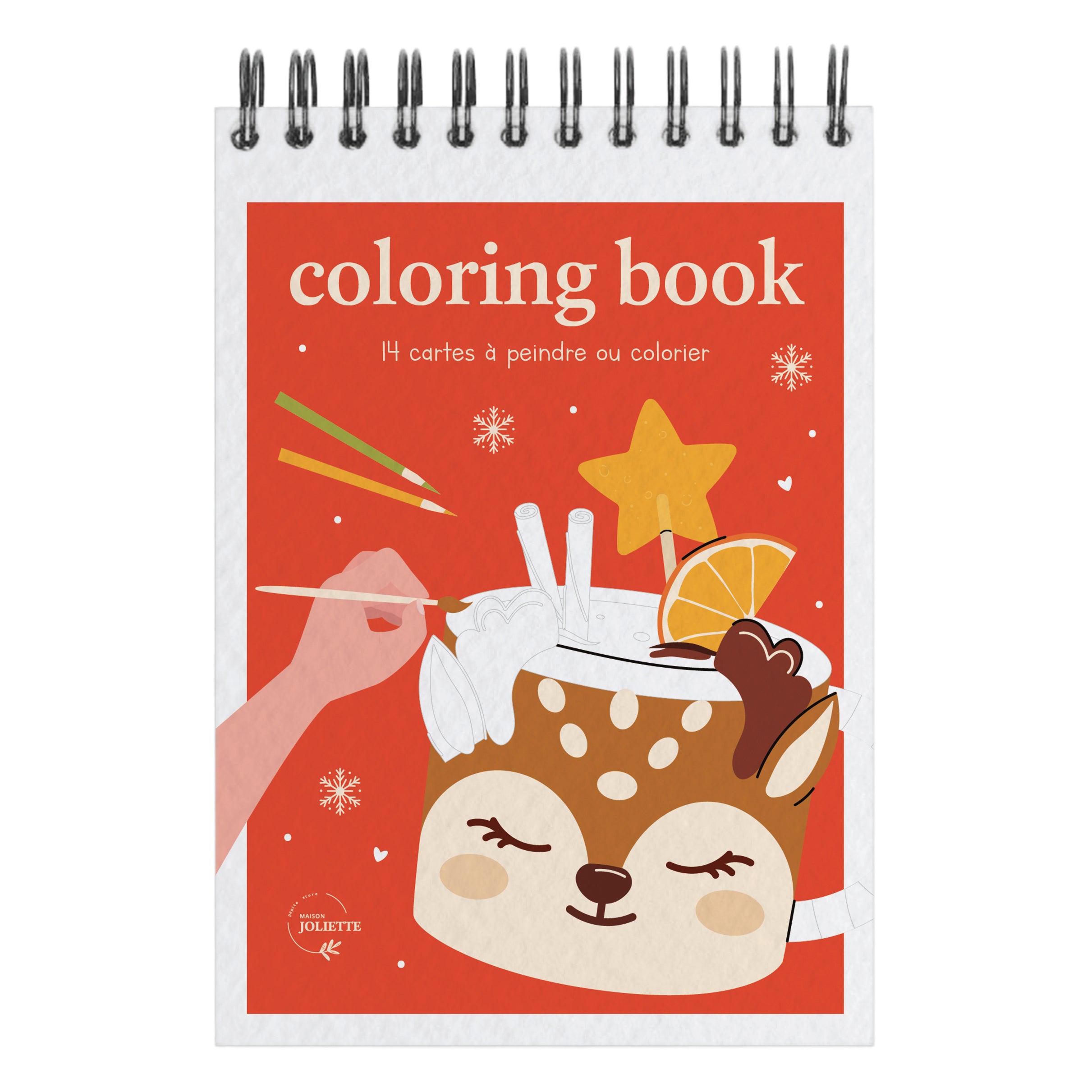 maison-joliette-no-l-gourmand-malbuch-a6-14-weihnachtsmotive image 1
