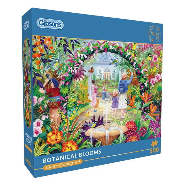 gibsons-botanical-blooms-500-teile-puzzle-blumen image 1