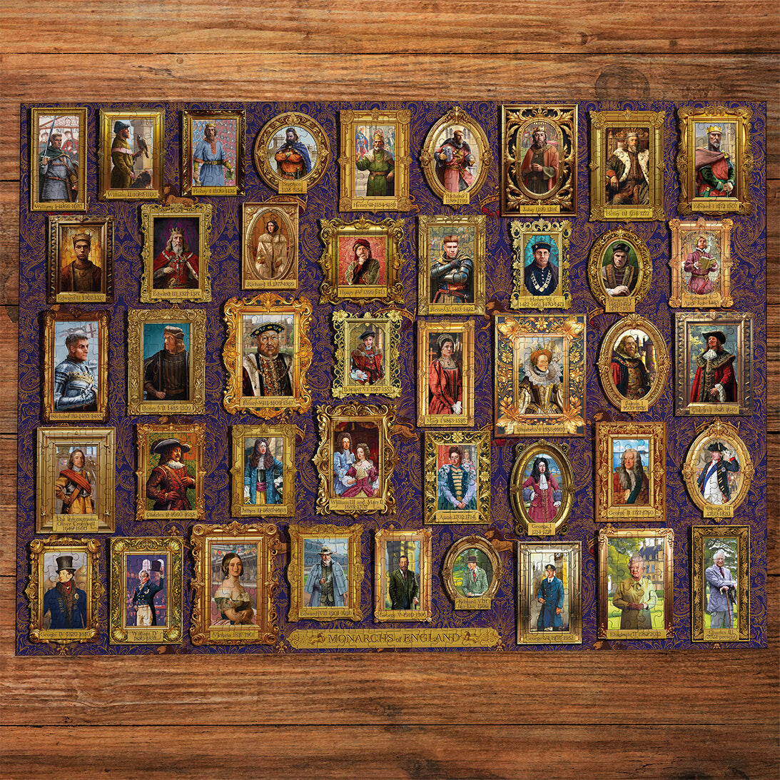 gibsons-monarchs-of-england-puzzle-1000-teile-k-nige-geschichte image 3