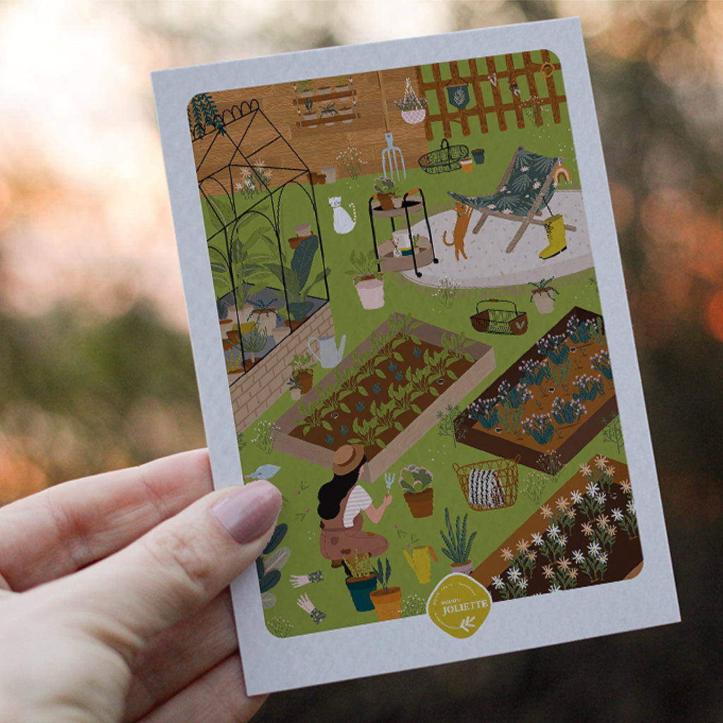 maison-joliette-cartes-postales-jardin-secret-postkarte-umschlag image 3